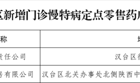 漢臺(tái)新增多個(gè)定點(diǎn)醫(yī)藥機(jī)構(gòu)！地址→縮略圖